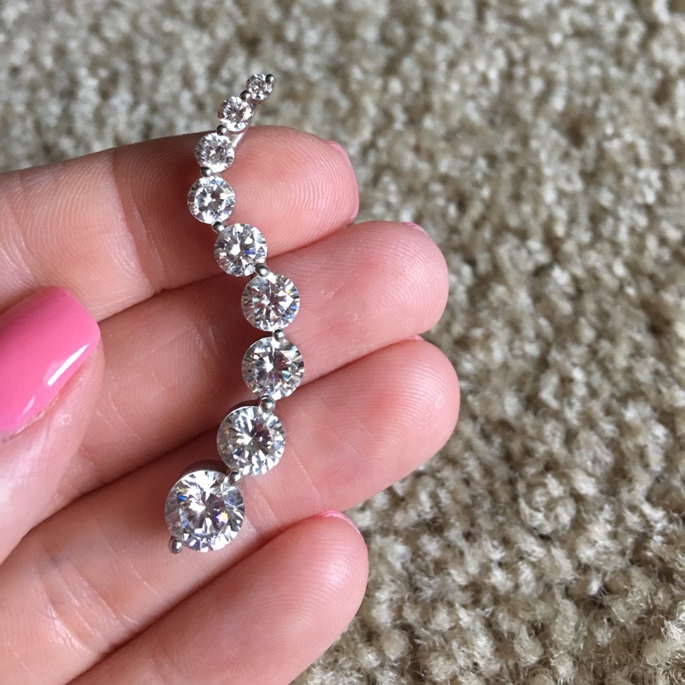 COPY - S-shape Journey of Love diamond necklace **SHINY**
